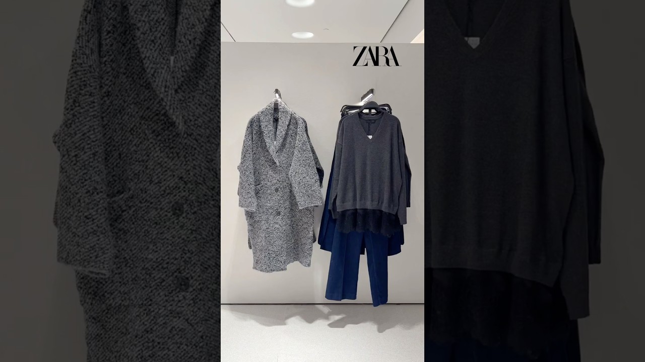 ZARA New Women's Collection 🧥👢👜🩶🖤| November 2025