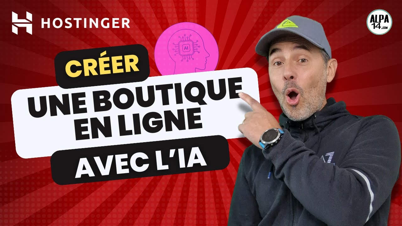 Créer une boutique en ligne assistée par l'IA 🧠 | Tutoriel débutant pas à pas ✔