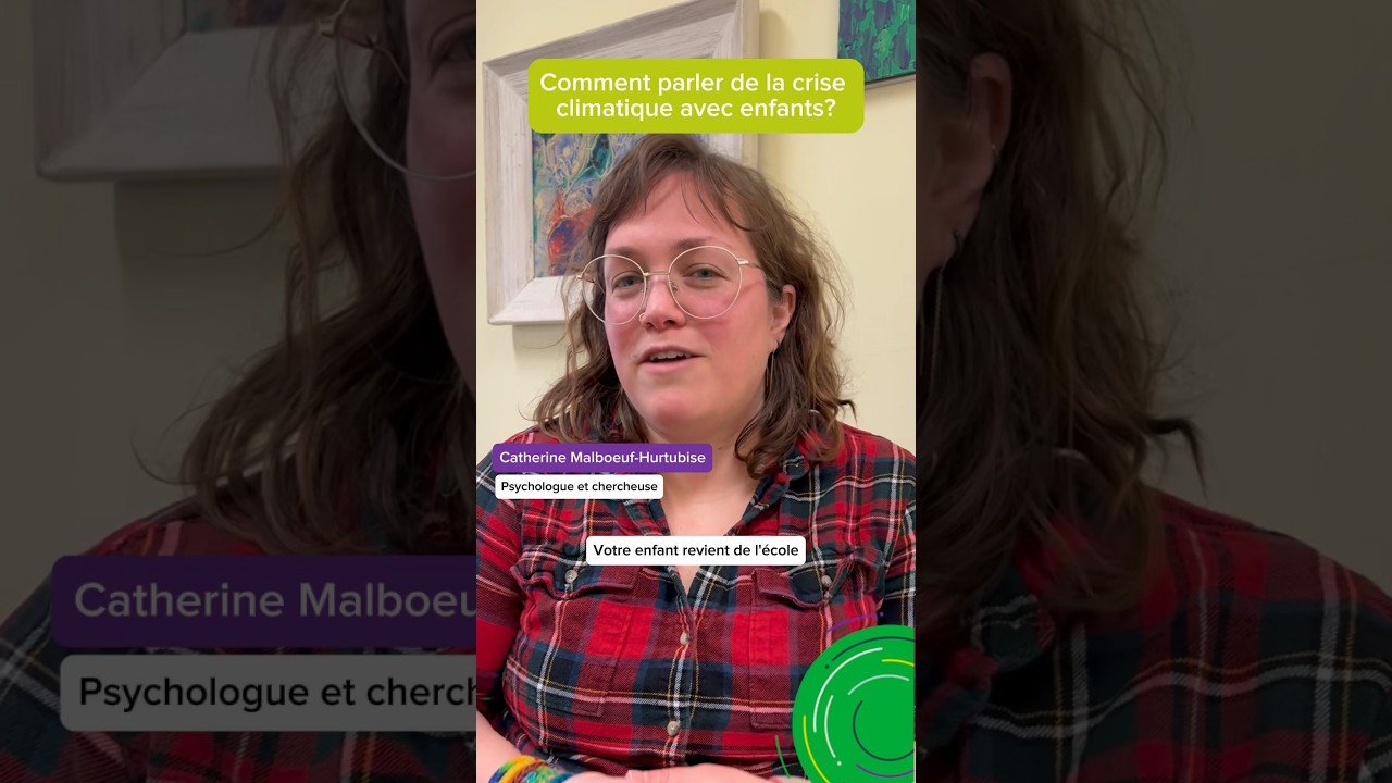 Comment aborder la crise climatique avec les enfants?