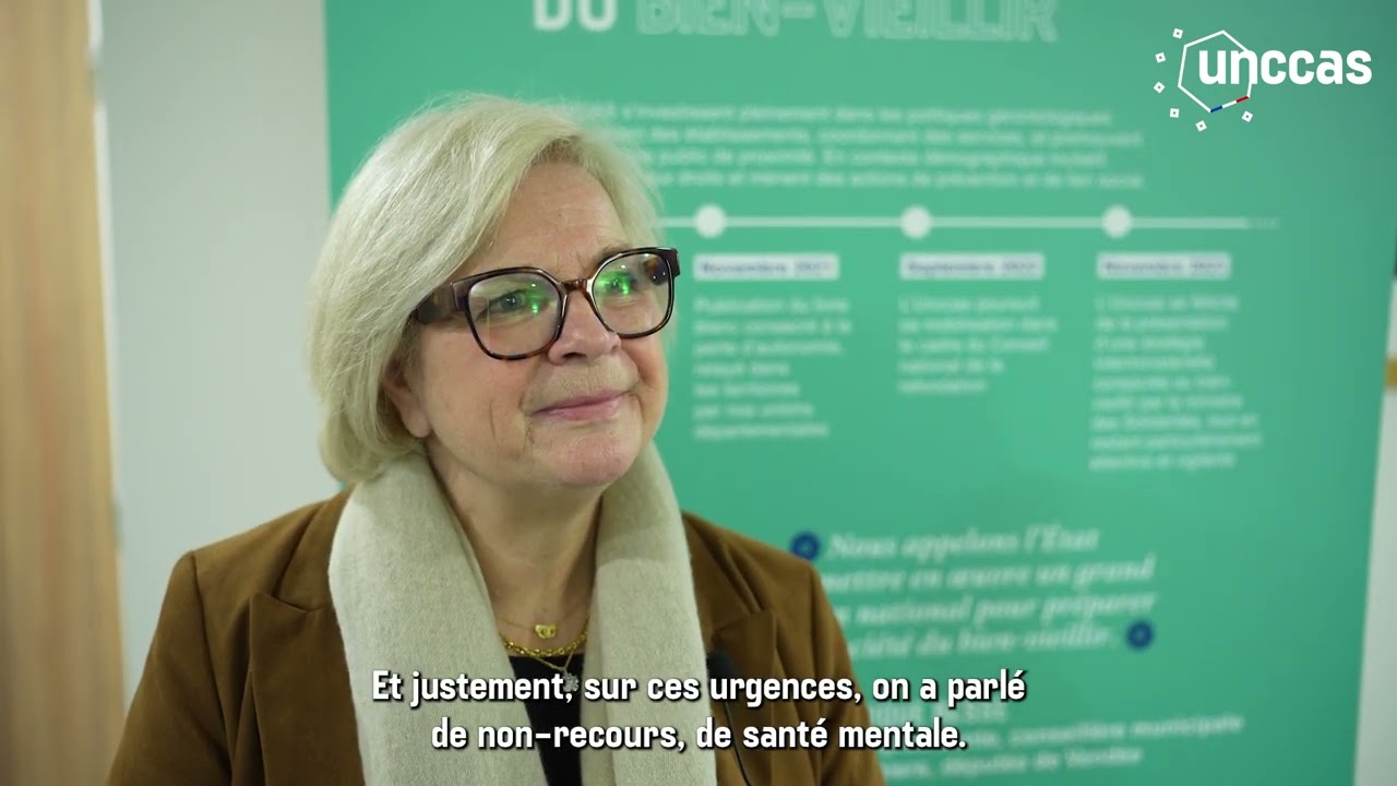 La ministre Catherine Vautrin s'exprime sur les défis sociaux de 2025 en marge des vœux de l'Unccas