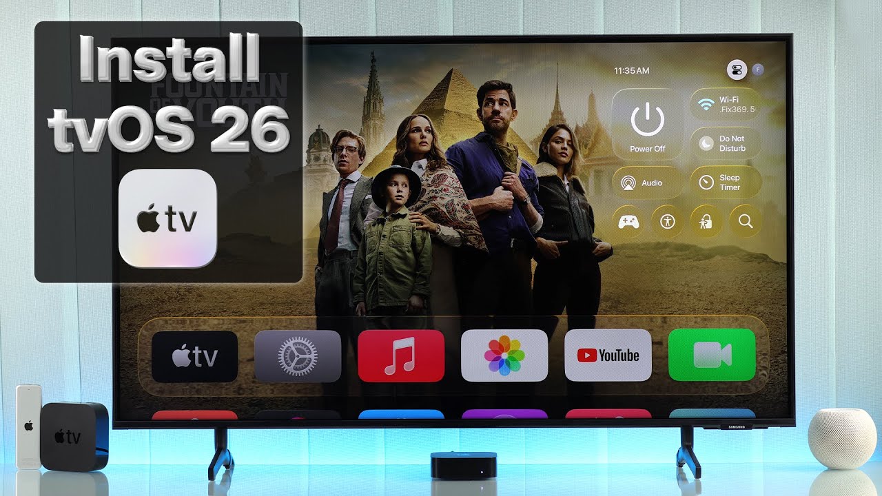 Apple tvOS 26: How to Update Apple TV 4K!