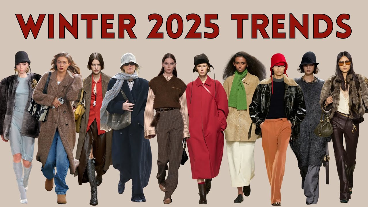 Top 20 Winter 2025 Fashion Trends | Outfit Ideas & Celebrity Inspirations