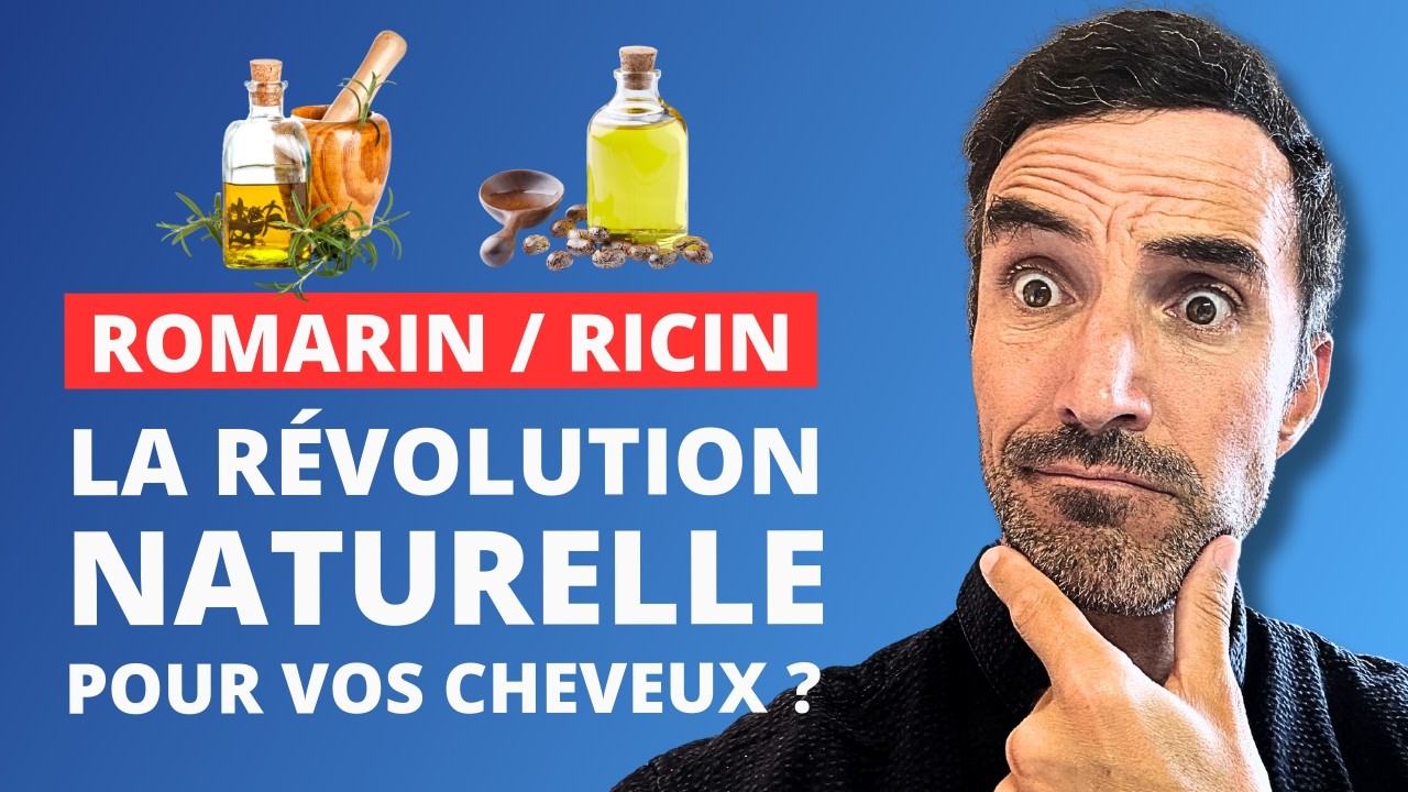 Huile Ricin et Romarin : Remèdes efficaces contre la calvitie?
