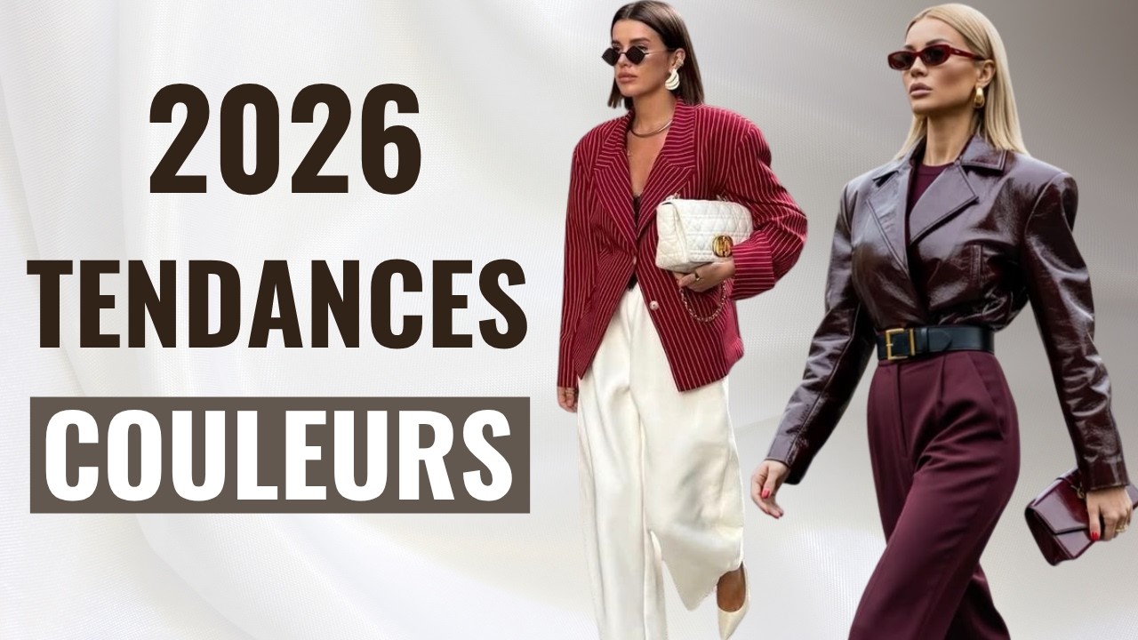 Les Meilleures Tendances de Couleurs pour 2026 | Combinaisons Élégantes et Chics
