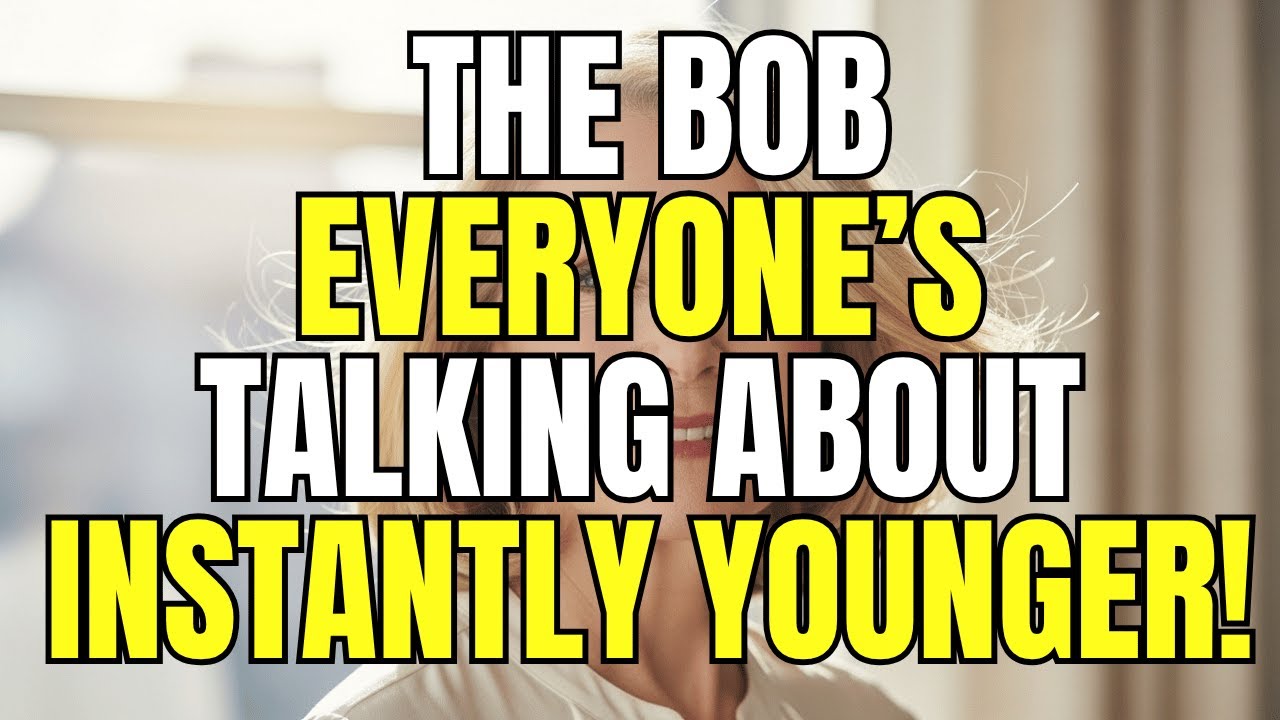 5 Bob Styles That Make Older Women Look Younger After 60