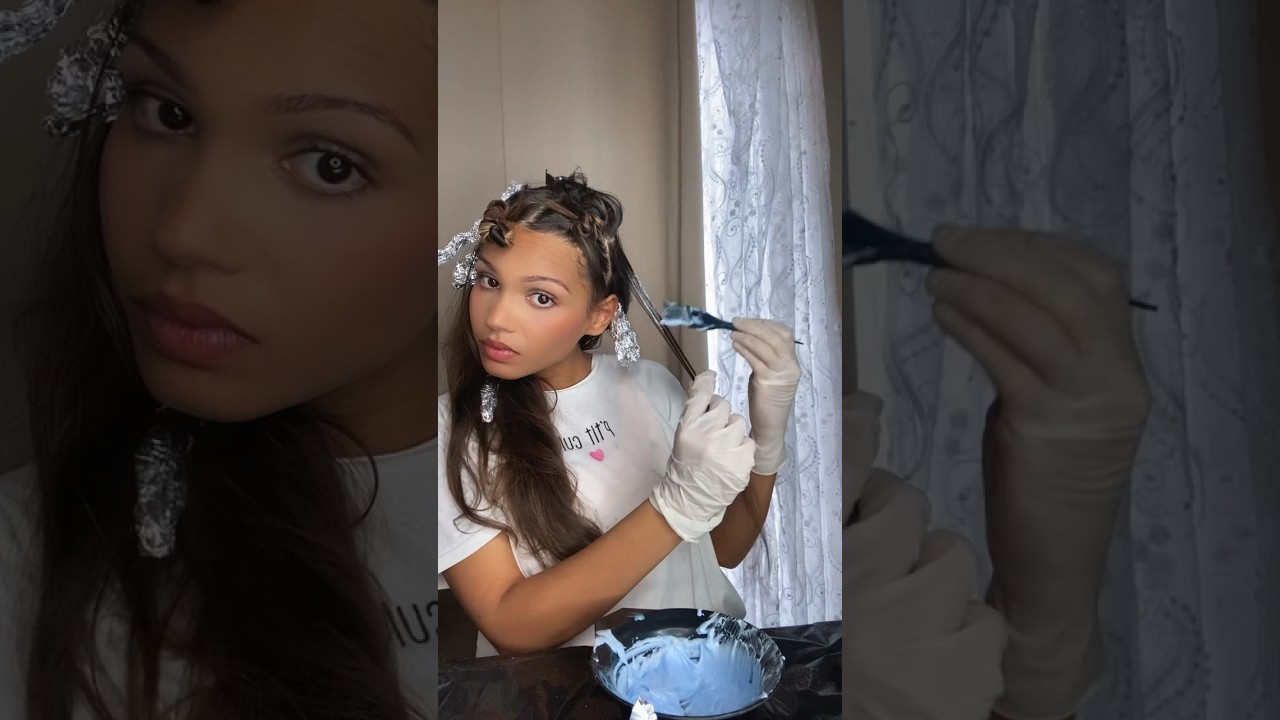 Impossible de rater son balayage avec cette technique 😯 #balayage #browntoblond