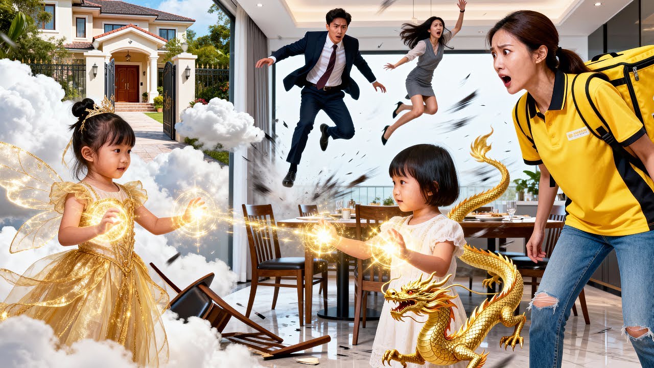 Enfant prodige de 5 ans descend du ciel,aide mère à vaincre les méchants et lui trouve un mari PDG