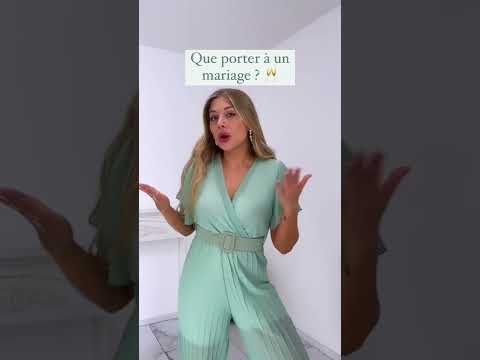 Comment s'habiller pour un mariage ? 💐