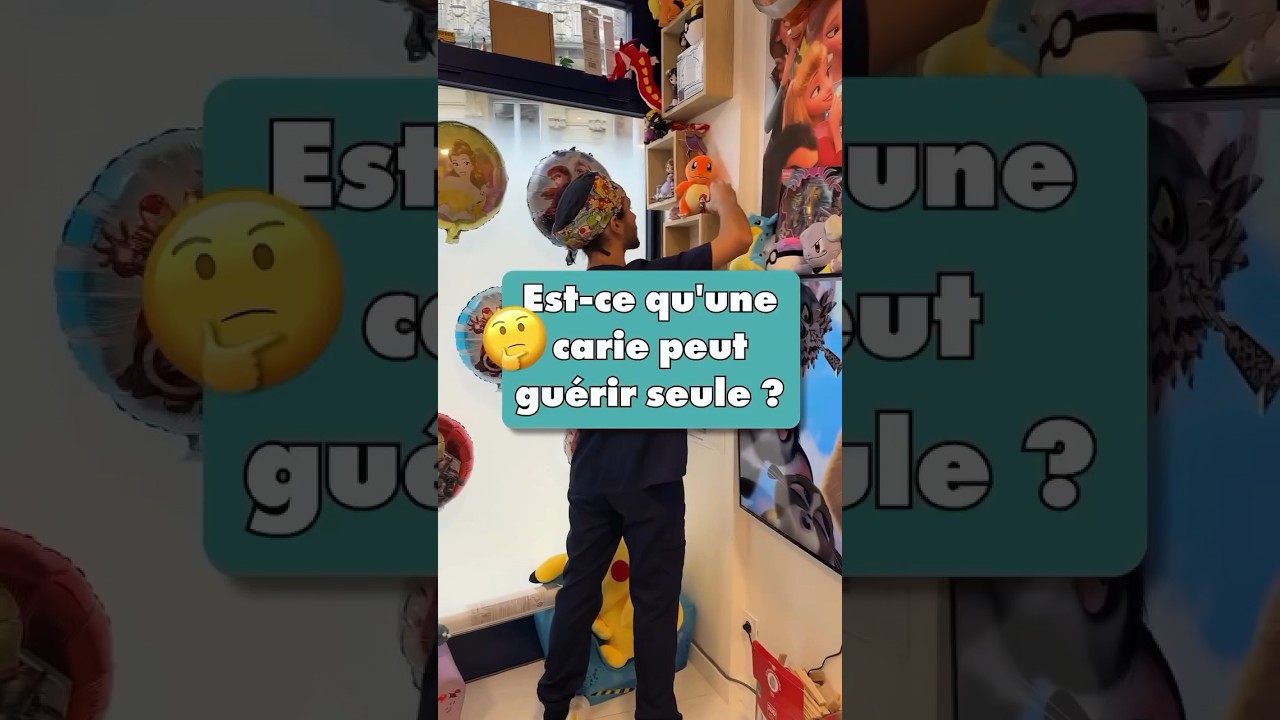 Est-ce qu’une carie peut guérir seule ? 🤔