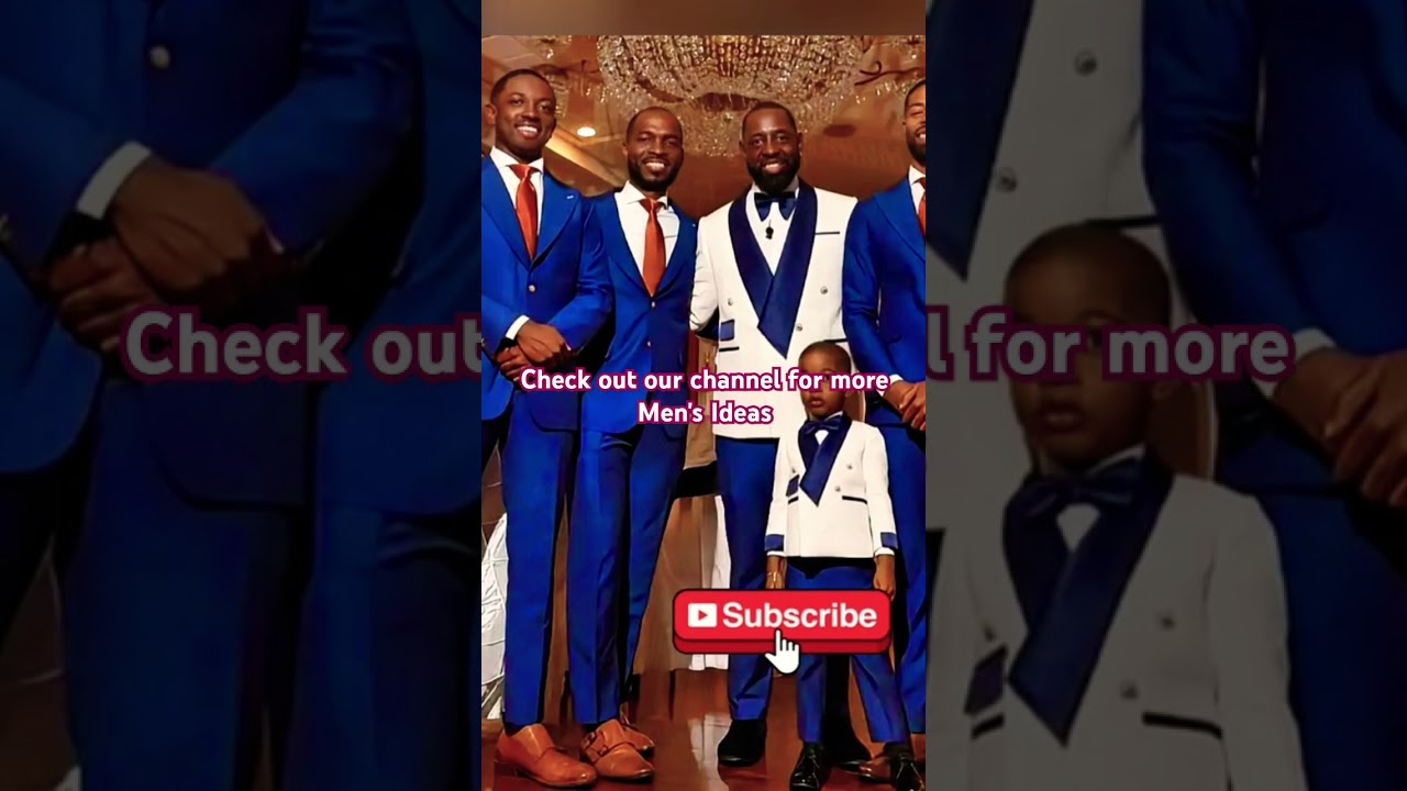 Wedding Suit ideas for Groomsmen #fashion #weddings #menwears #africanfashion
