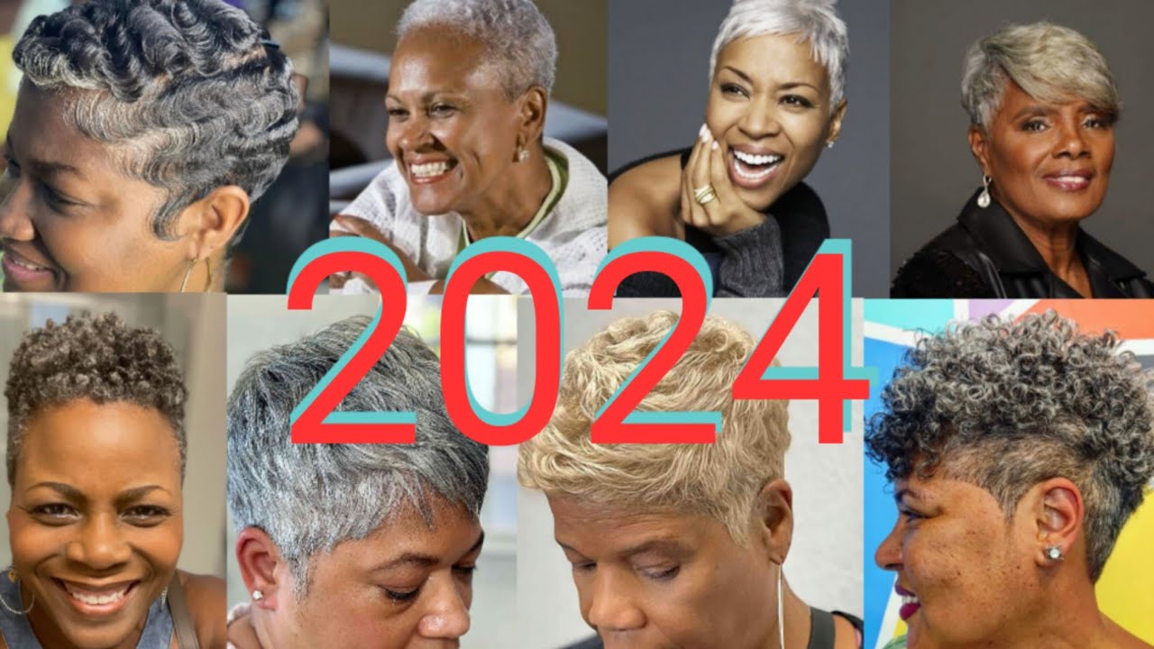 65 Latest Short Hairstyles For Black Women Over 50 | Short Haircut Hairstyles For Older Women