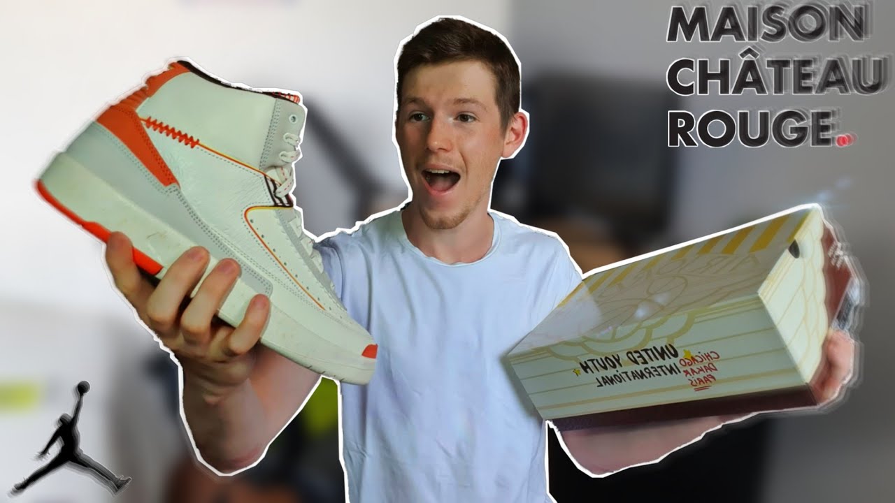 Unboxing et Review de la Jordan 2 x Maison Chateau Rouge ! - La paire de l'année !?
