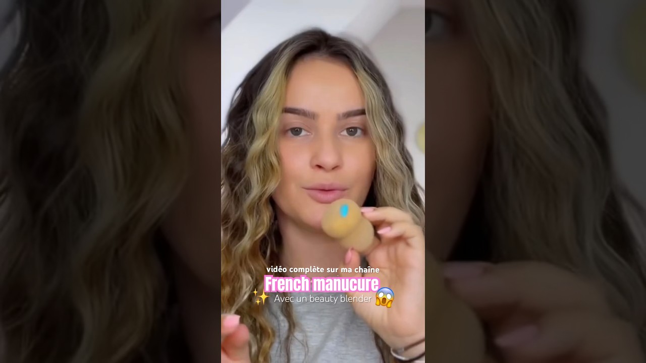 ASTUCE FRENCH MANUCURE 💅😱