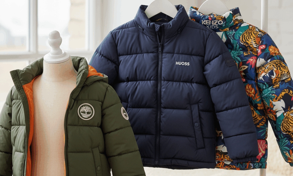 découvrez notre sélection des 3 doudounes enfant incontournables hugo boss, timberland et kenzo, alliant style et petits prix pour le black friday. habillez vos enfants avec élégance sans vous ruiner !