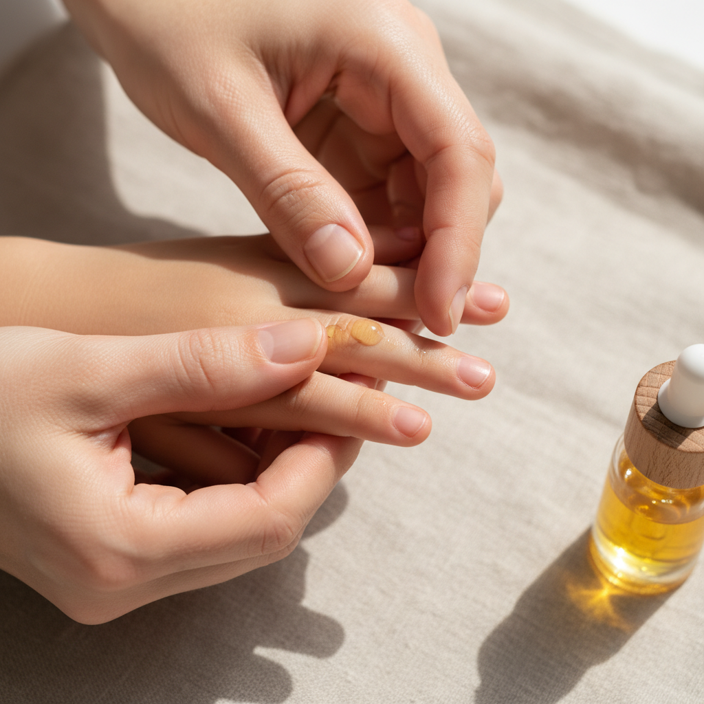 découvrez comment renforcer et nourrir vos ongles naturellement avec notre huile pour les ongles, pour des mains belles et en bonne santé au quotidien.
