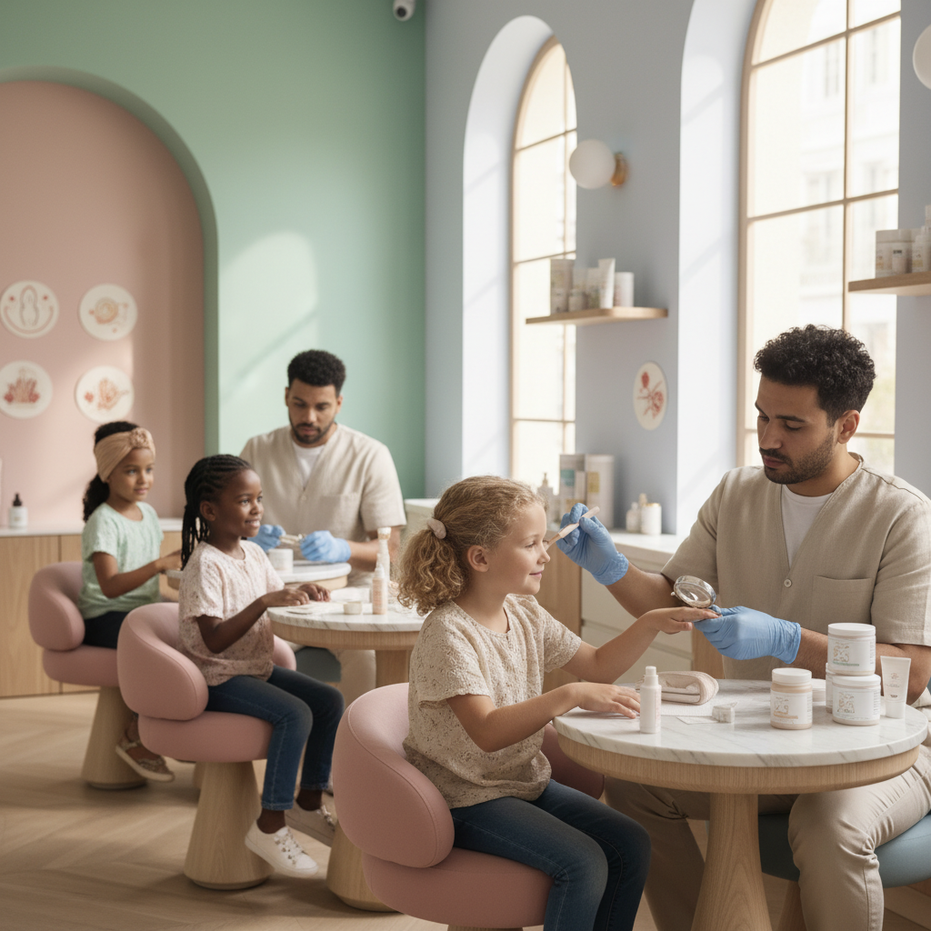 découvrez pourquoi les instituts de beauté pour enfants suscitent l'inquiétude des dermatologues face aux risques potentiels pour la santé de la peau des plus jeunes.