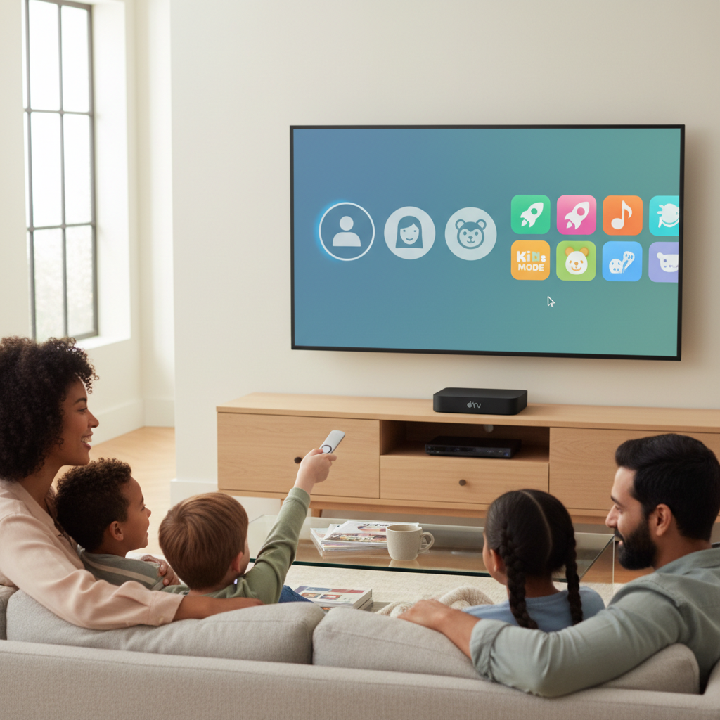 découvrez tvos 26.2 avec profils invités et mode enfant sur apple tv, accessibles sans compte apple pour une expérience personnalisée et sécurisée.