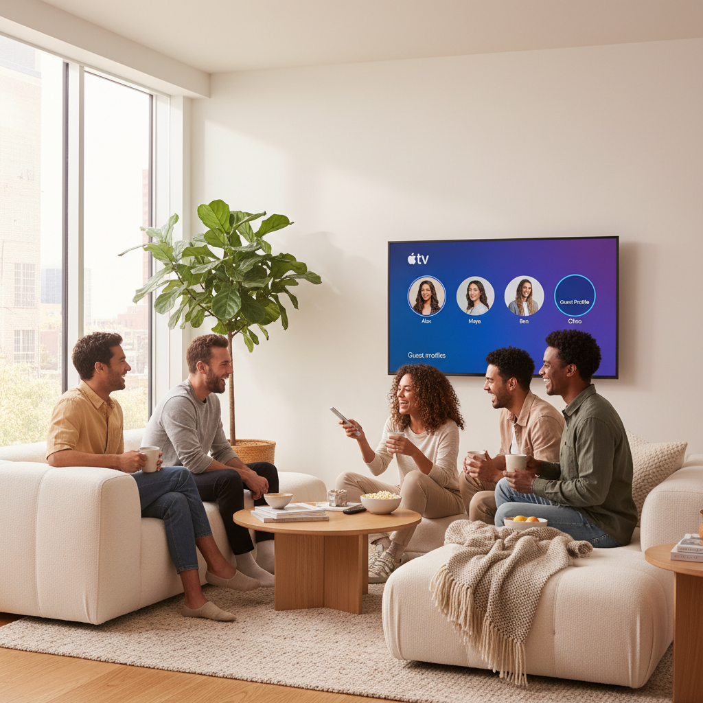 découvrez tvos 26.2 qui introduit les profils invités et le mode enfant sur apple tv, sans nécessiter de compte apple. profitez d'une expérience personnalisée et sécurisée pour toute la famille.