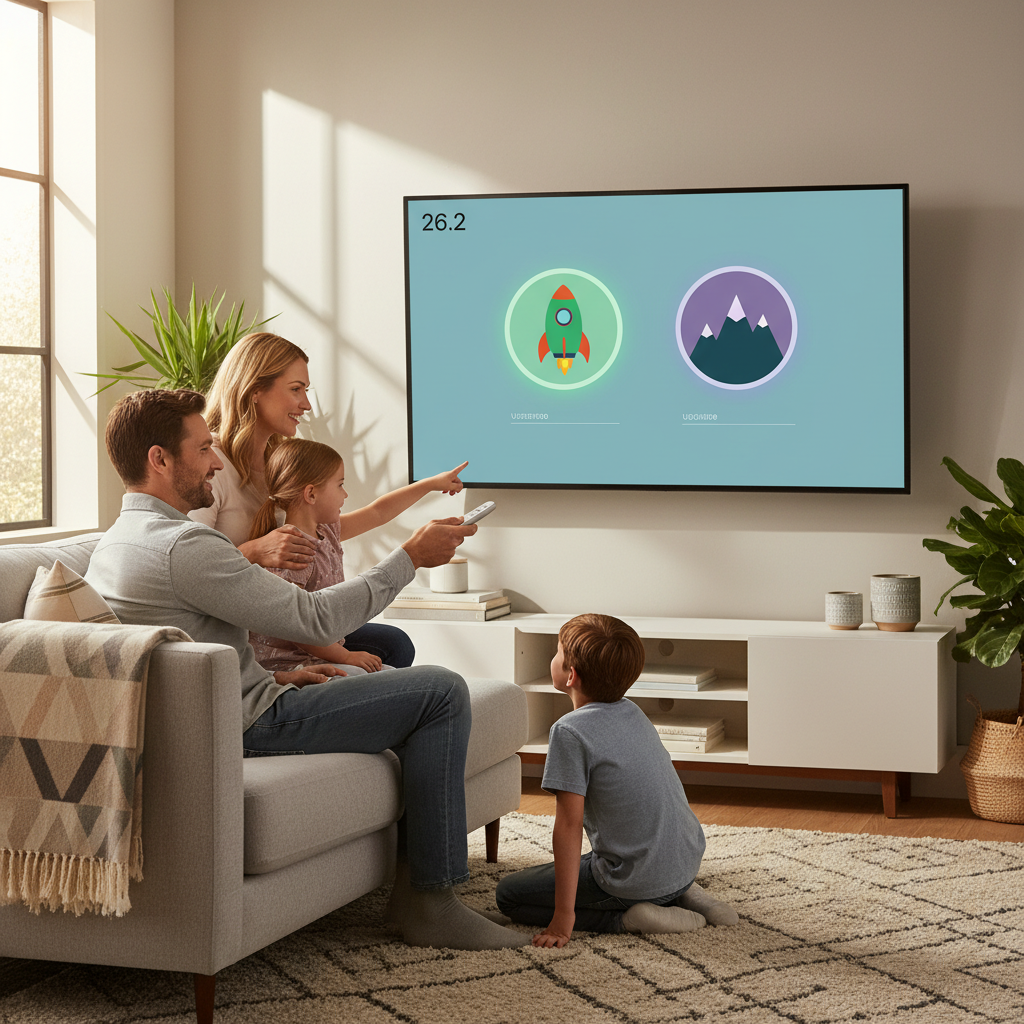 découvrez les nouveautés de tvos 26.2 avec l'arrivée des profils utilisateurs sans identifiant apple et un nouveau mode enfant pour une expérience personnalisée et sécurisée.