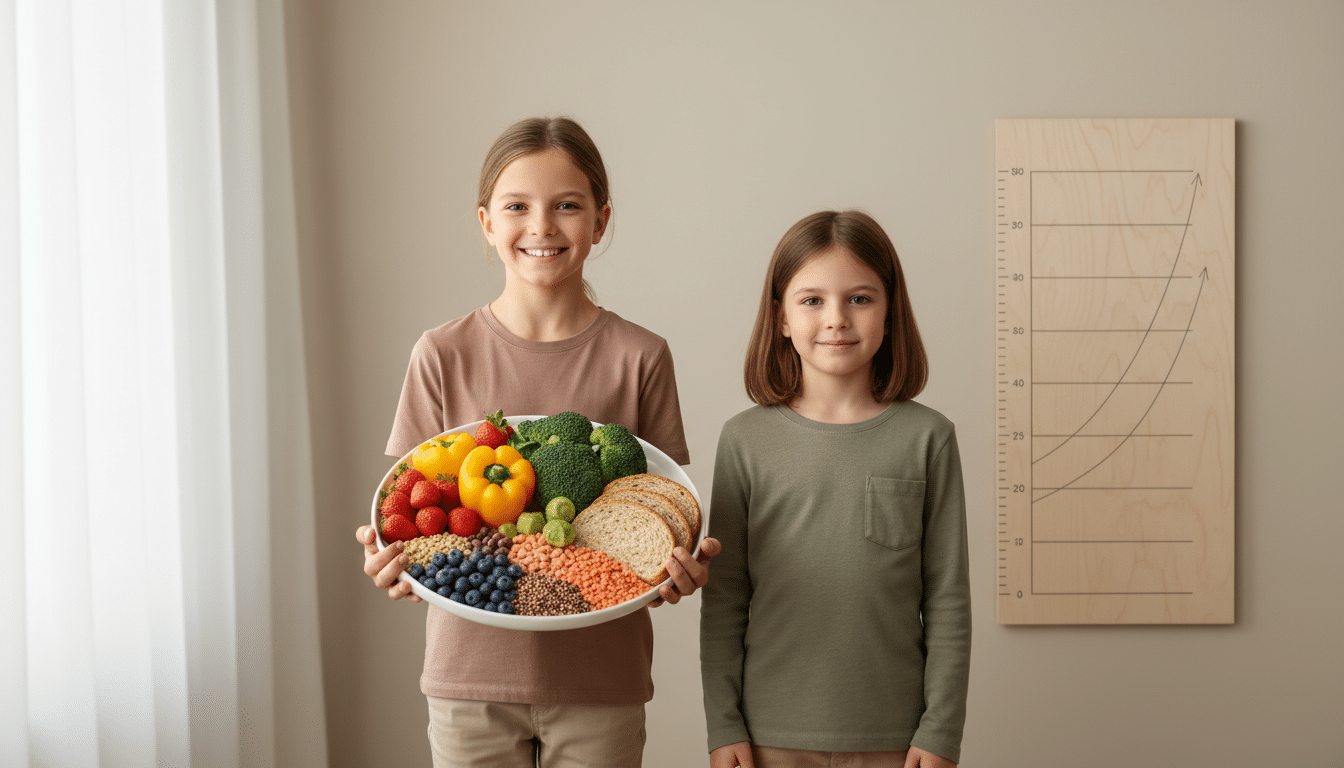 découvrez comment un régime vegan affecte la croissance des enfants, en analysant son influence sur la taille et le poids pour assurer un développement optimal.