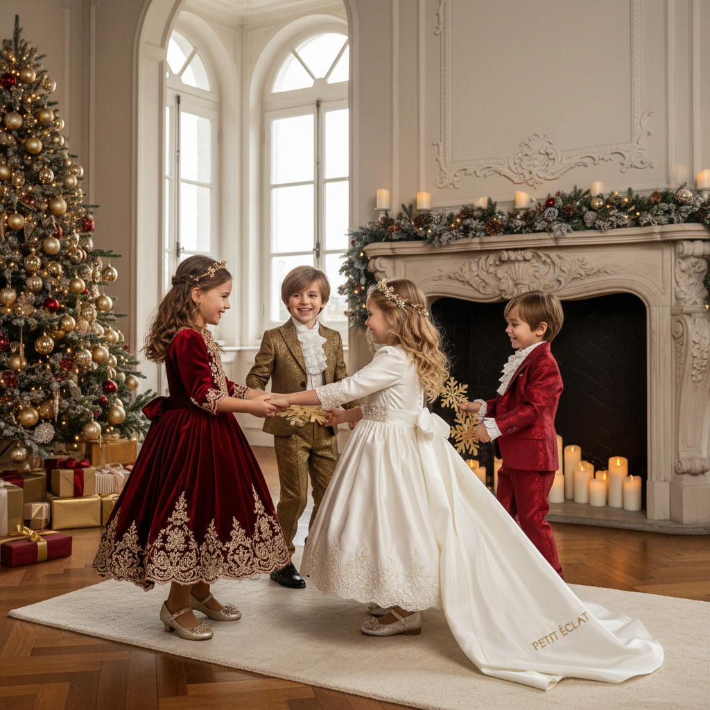 découvrez nos robes de marque pour enfants avec des offres exceptionnelles pour célébrer les fêtes de fin d’année en beauté. styles élégants et confort garantis pour vos petits.