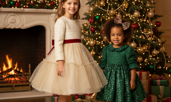 découvrez nos robes de marque pour enfants avec des offres exceptionnelles pour célébrer les fêtes de fin d’année en beauté. styles élégants et confort garantis !