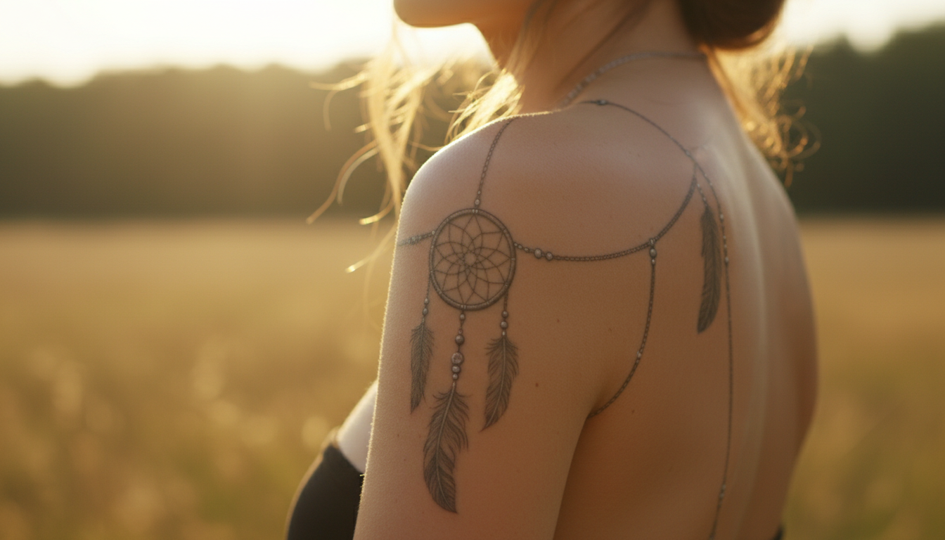 découvrez la signification profonde du tatouage attrape-rêve et explorez des inspirations féminines uniques pour un design qui allie protection et élégance.