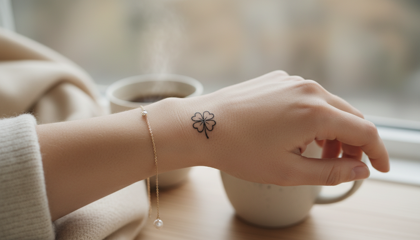découvrez les significations profondes du tatouage trèfle à quatre feuilles, symbole de chance, liberté et protection, et laissez-vous inspirer par ses multiples interprétations.