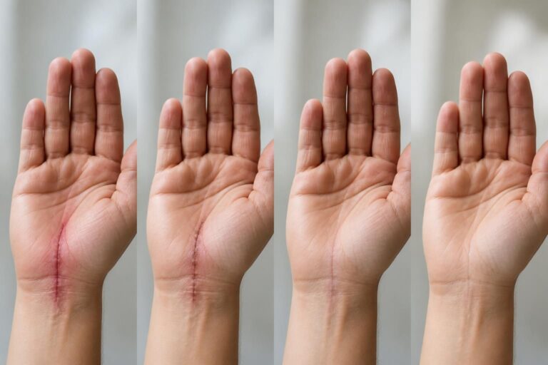 découvrez l'évolution post-opératoire de la cicatrice après une chirurgie du tunnel carpien, avec des conseils pour une récupération optimale et une cicatrisation réussie.