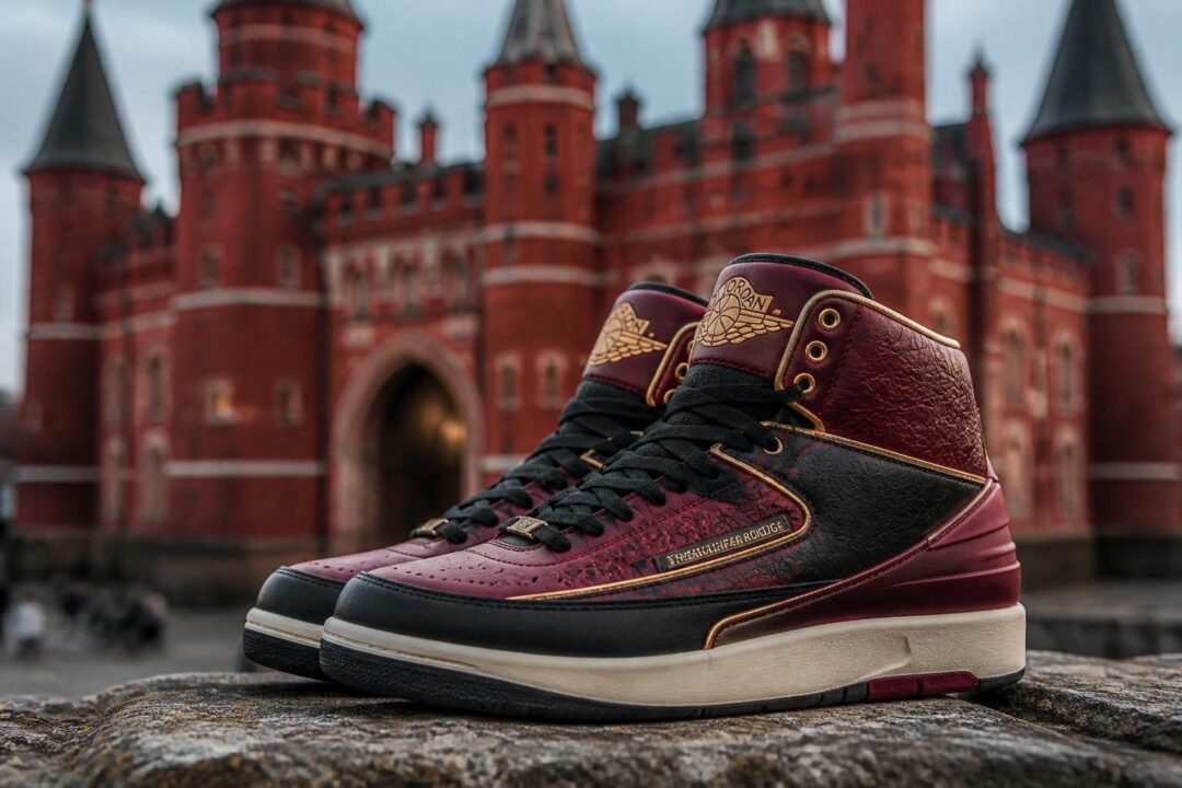 découvrez la jordan 2 maison chateau rouge, une collaboration streetwear unique qui réinvente un modèle classique avec style et originalité.