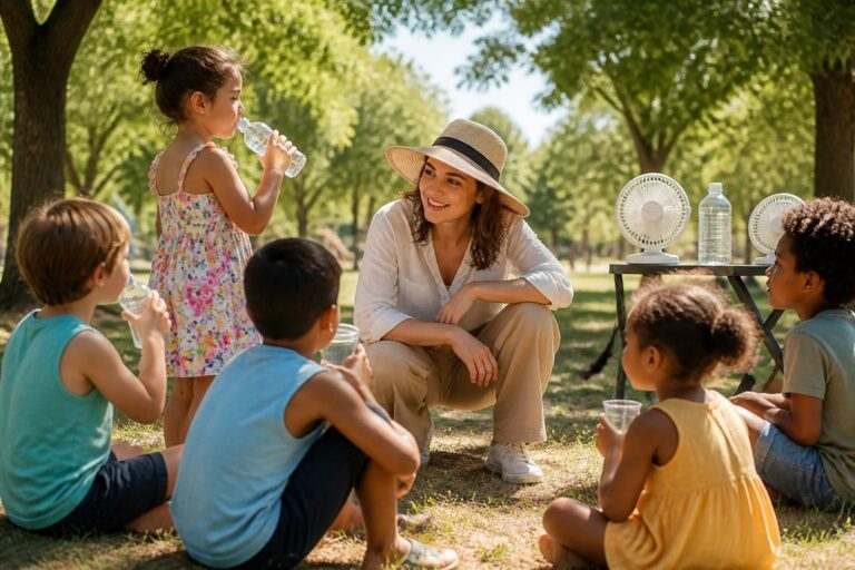 découvrez les conseils d’une psychologue pour aider vos enfants à bien vivre la canicule, les rassurer efficacement sans provoquer d’inquiétude.