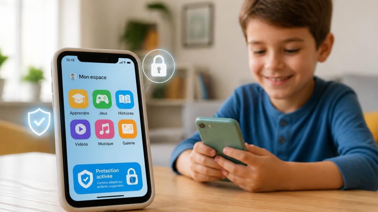 découvrez ces smartphones conçus pour enfants, bloquant les applications nuisibles et empêchant l'accès aux réseaux sociaux, pour une navigation sécurisée et adaptée aux plus jeunes.