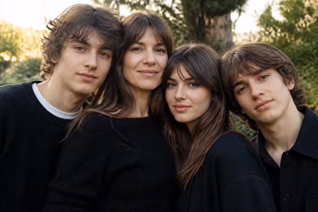 découvrez la vie familiale de charlotte gainsbourg, 55 ans, avec ses trois enfants ben, alice et jo, nés de son union avec yvan.