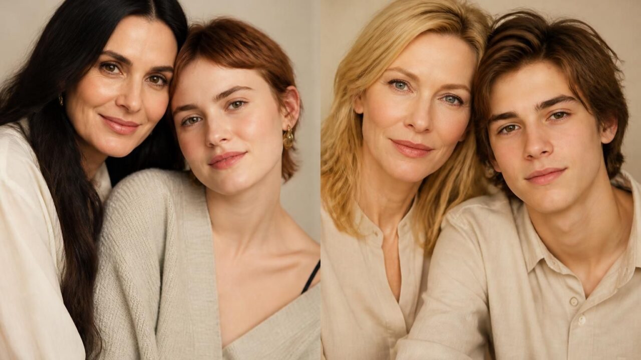 découvrez les duos emblématiques de stars et leurs enfants, comme demi moore et tallulah, ou cate blanchett et ignatius, qui captivent et fascinent le public.