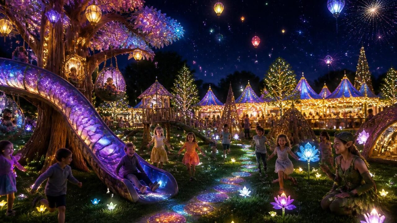la foire de libramont devient un terrain de jeu enchanté pour les enfants, mêlant aventures, découvertes et moments magiques en famille.