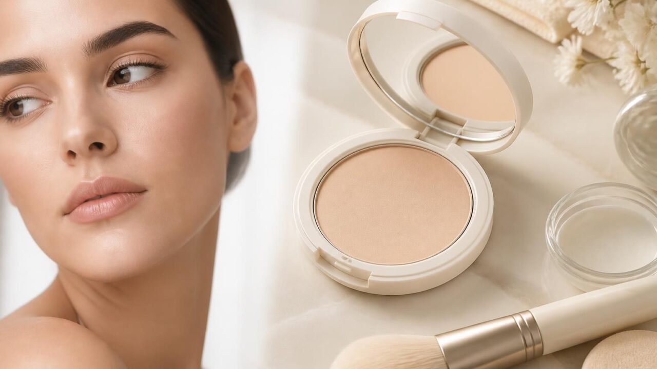 découvrez notre guide complet sur la poudre compacte pour peau grasse, pour un teint mat, uniforme et sans brillance tout au long de la journée.
