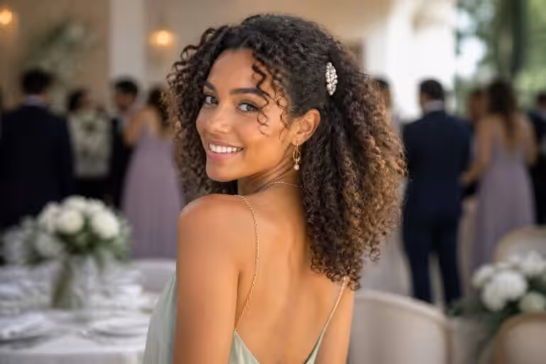 découvrez des idées de coiffures mariage pour invitées avec des boucles élégantes et faciles à réaliser, afin de sublimer votre look pour cette occasion spéciale.