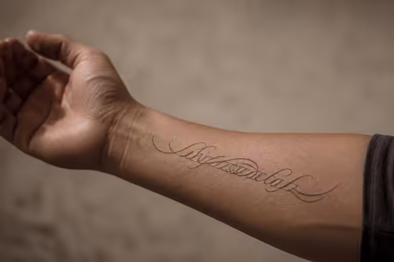 découvrez des idées de tatouages de phrases sur la vie, fortes et inspirantes, pour exprimer vos valeurs et marquer votre peau avec style et profondeur.