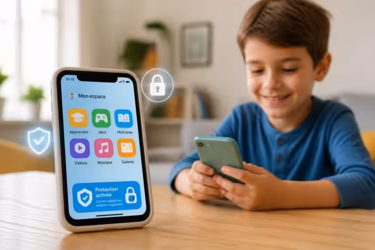 découvrez ces smartphones conçus pour enfants, bloquant les applications nuisibles et empêchant l'accès aux réseaux sociaux, pour une navigation sécurisée et adaptée aux plus jeunes.