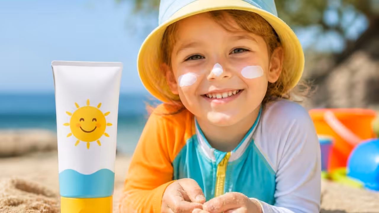 découvrez cette crème solaire pour enfant à moins de 11 euros, notée 100/100 sur yuka, pour une protection parfaite et sûre de la peau de vos enfants.