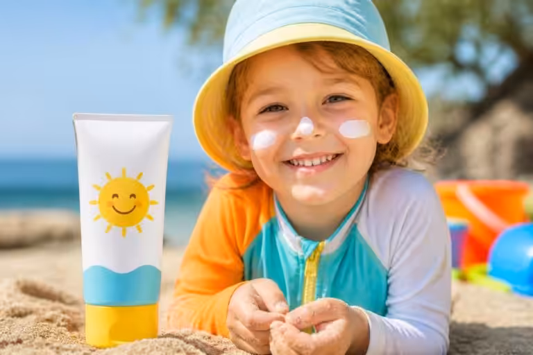 découvrez cette crème solaire pour enfant à moins de 11 euros, notée 100/100 sur yuka, pour une protection parfaite et sûre de la peau de vos enfants.