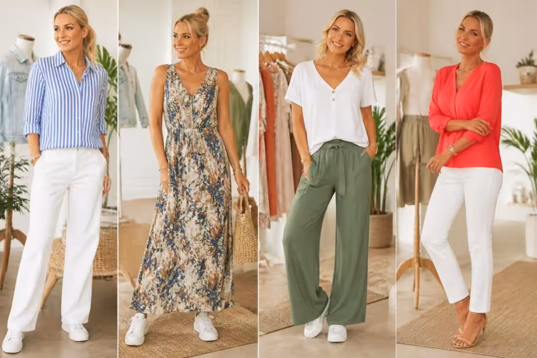 découvrez la nouvelle collection mode accessible d'élodie gossuin avec ses tenues préférées à petits prix, alliant style et budget maîtrisé pour toutes les occasions.
